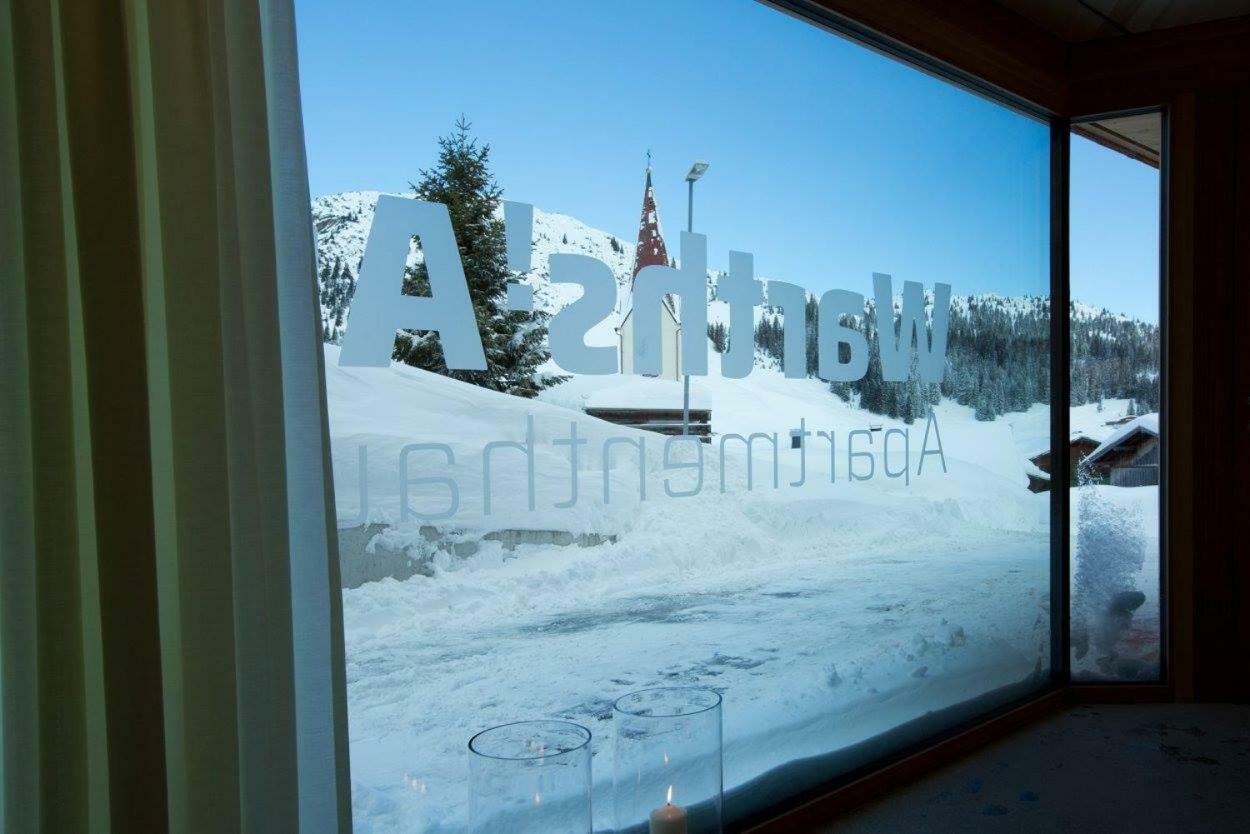 Warthsap Apartmenthaus Warth  Buitenkant foto